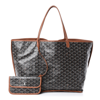 Goyard Goyardine Reversible Anjou GM Black Gold 1 of 9