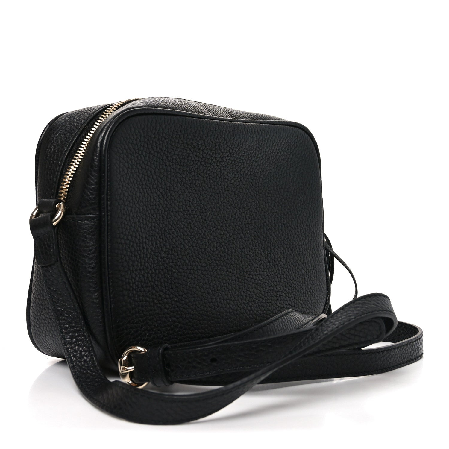 Gucci Pebbled Calfskin Small Soho Disco Bag Black 3 of 11