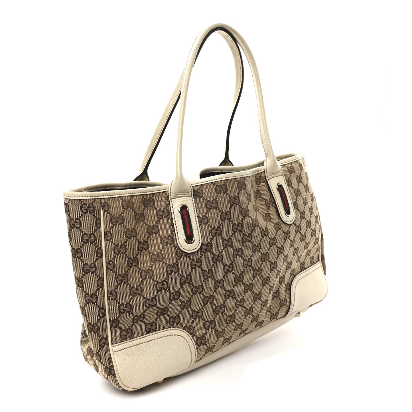 Monogram Medium Princy Tote Off White