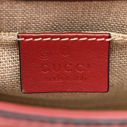 Gucci Soft Microguccissima Mini Emily Chain Shoulder Bag Rosso 6 of 11