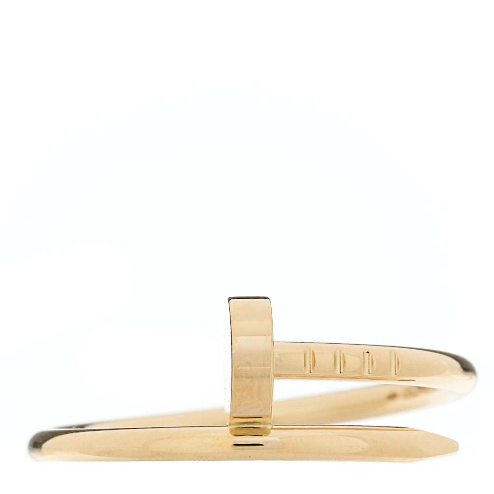 18K Yellow Gold Small Juste Un Clou Ring 54 7