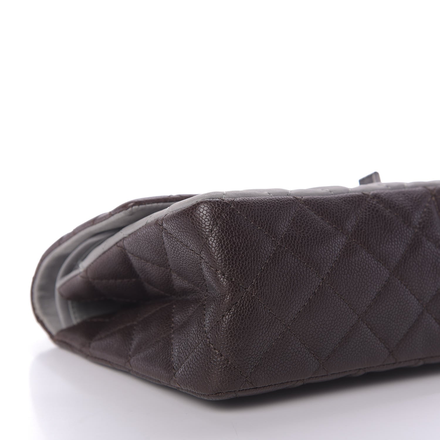 Chanel Caviar Iridescent Calfskin 2.55 Reissue 226 Flap Brown Grey 6 of 10