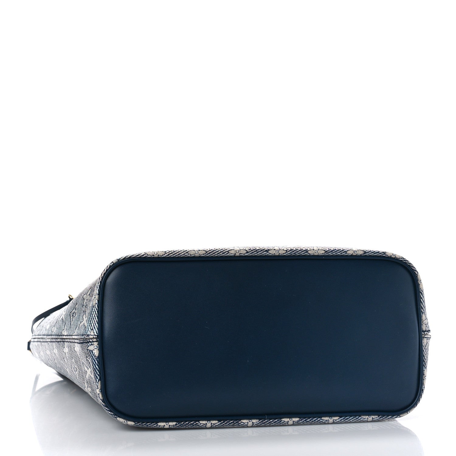 Louis Vuitton Monoglam Neverfull MM Blue 4 of 8
