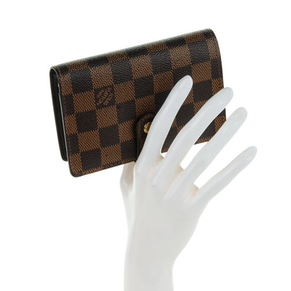 Louis Vuitton Damier Ebene French Purse Wallet 2 of 7