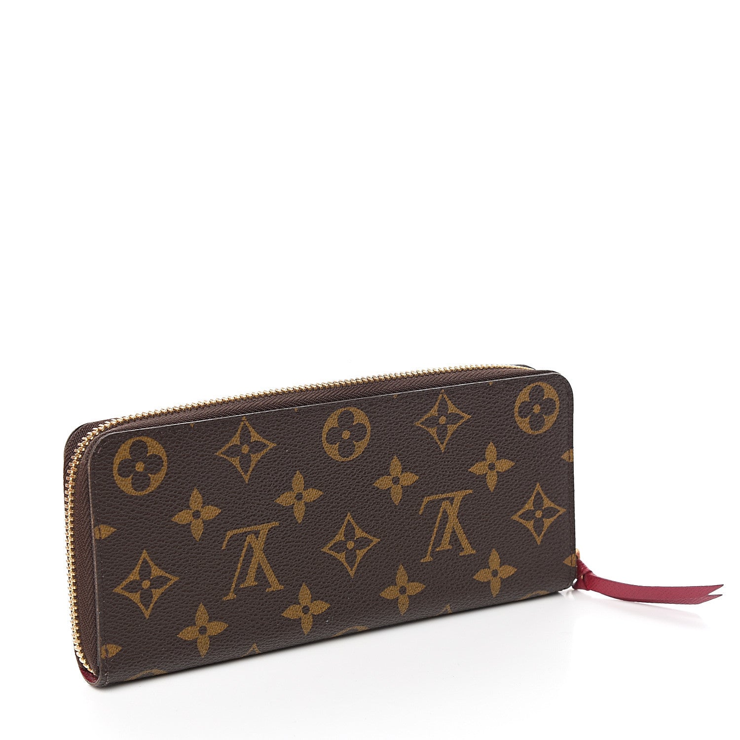 Louis Vuitton Monogram Clemence Wallet Fuchsia 2 of 7