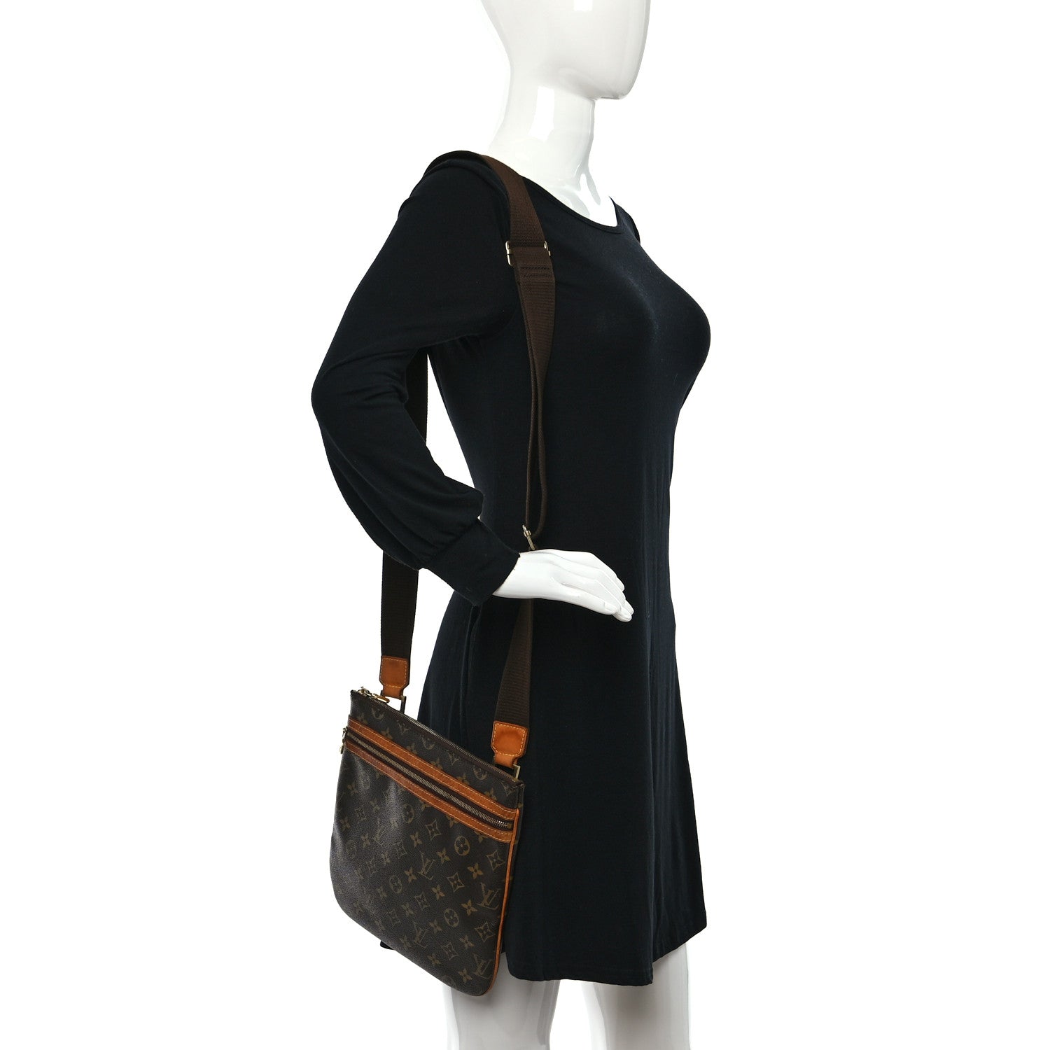 Louis Vuitton Monogram Bosphore Pochette 2 of 8