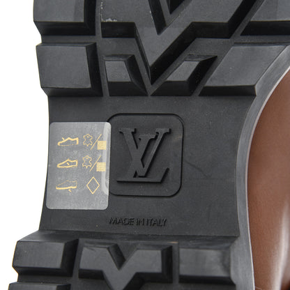 Louis Vuitton Calfskin Territory Ranger Combat Boots 37.5 Cognac 7 of 14