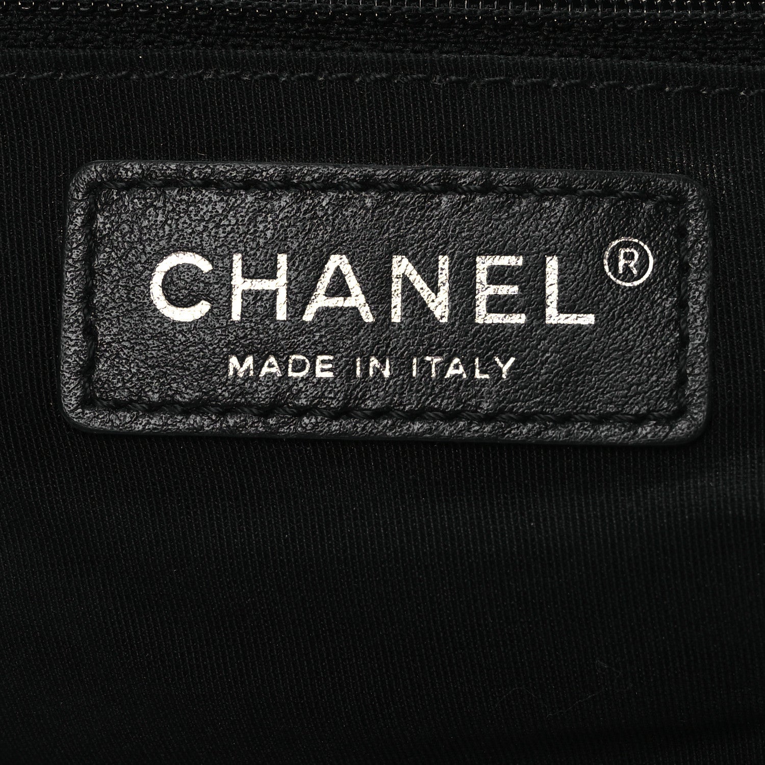 Chanel Aged Calfskin Chevron Large Soft Bowling Bag Black 8 of 17