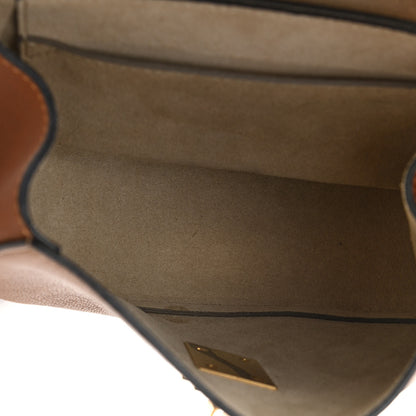 Chloe Grained Lambskin Mini Drew Shoulder Bag Caramel 5 of 11
