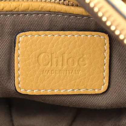 Chloe Calfskin Medium Marcie Satchel Curry Yellow 5 of 9