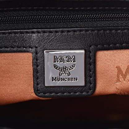 MCM Visetos Crossbody Messenger Cognac 6 of 10