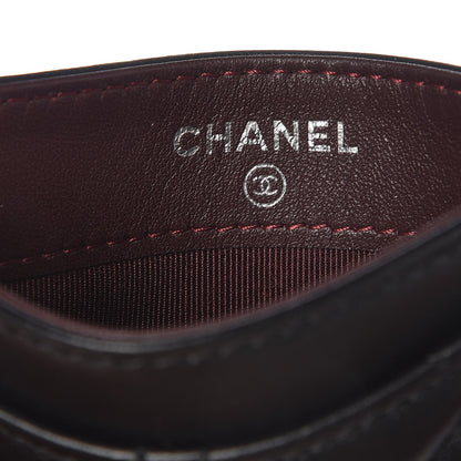 Chanel Lambskin Quilted Card Holder Black 6 of 8