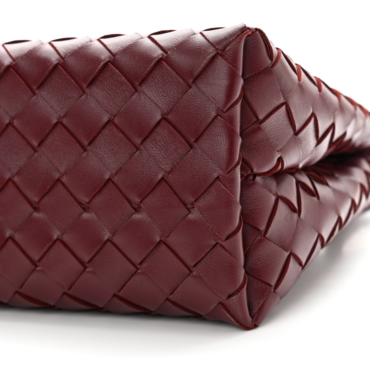 Bottega Veneta Nappa Intrecciato Small Andiamo Shoulder Bag Barolo 9 of 9