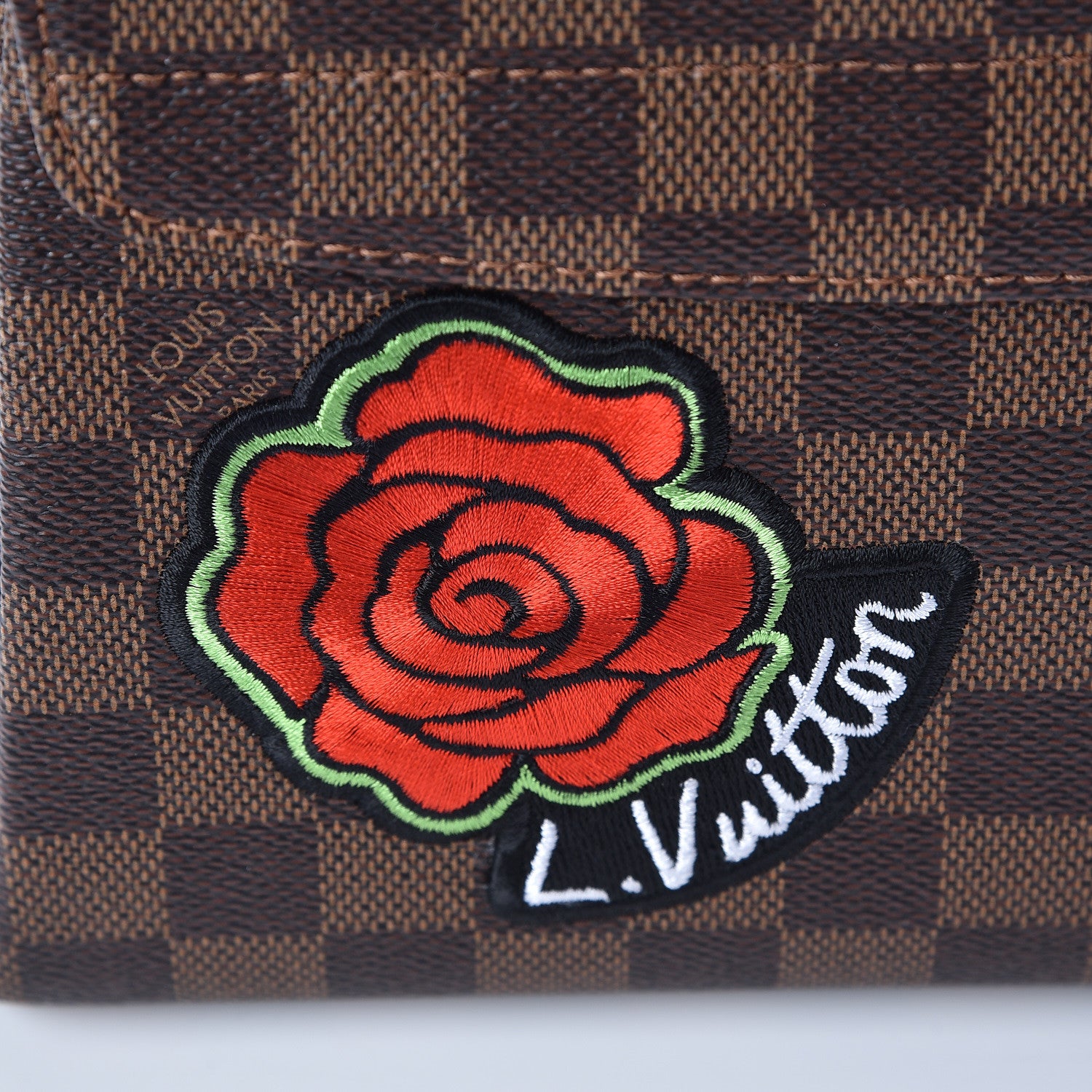 Louis Vuitton Damier Ebene Patches Croisette 14 of 14