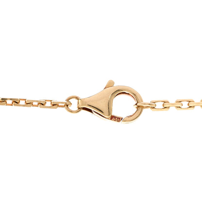 Cartier 18K Yellow Gold 3 Diamonds LOVE Pendant Necklace 5 of 6