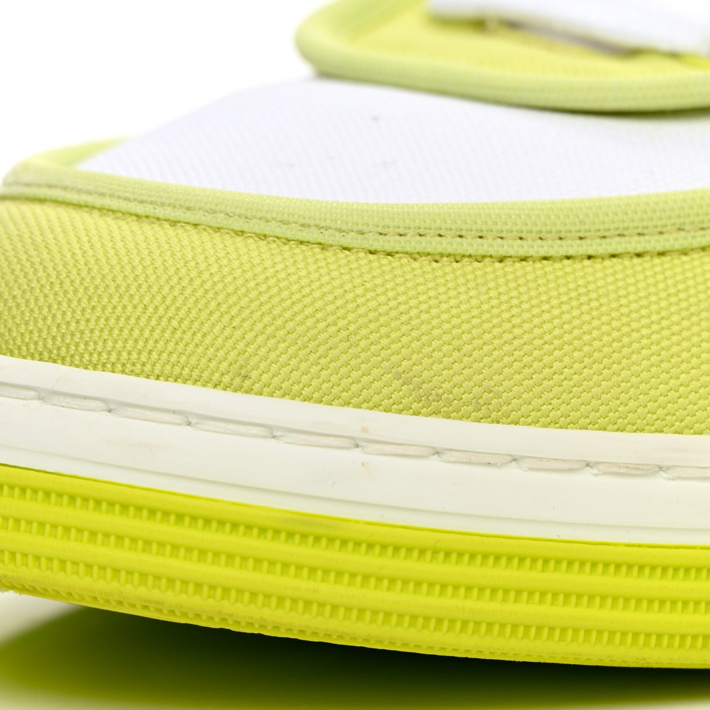 Fabric Womens Logo Sneakers 38 Green