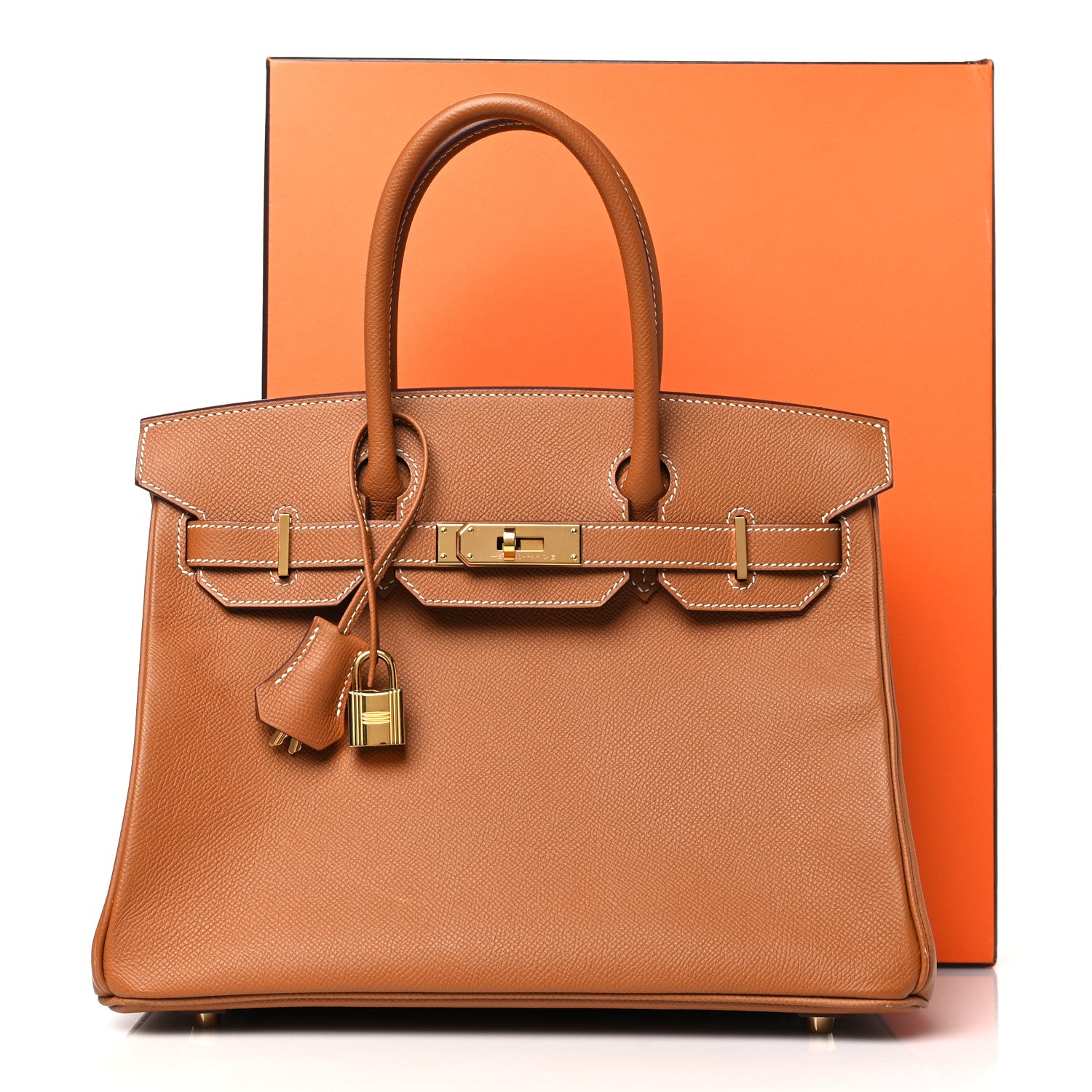 Hermes Epsom Birkin 30 Gold 13 of 13