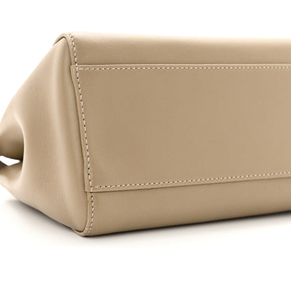Fendi Nappa Mini Peekaboo Iconic Satchel Tortora 9 of 11