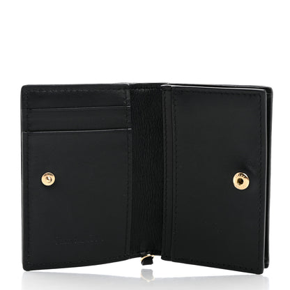 Christian Dior Lambskin Cannage Small Lady Dior Flap Card Holder Black 5 of 8