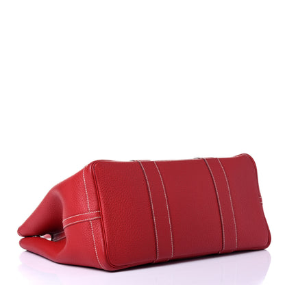 Hermes Vache Country Garden Party 36 MM Rouge Casaque 4 of 10