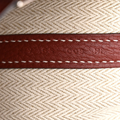 Hermes Negonda Garden Party Tote 30 TPM Rouge H 7 of 10