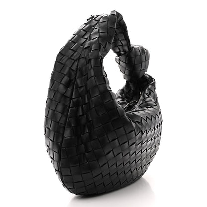 Bottega Veneta Nappa Intrecciato Teen Jodie Hobo Black 3 of 10