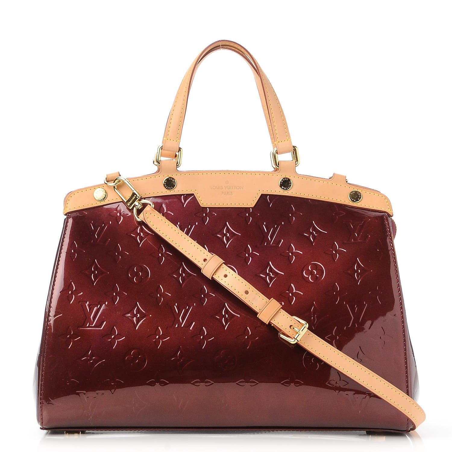 Louis Vuitton Vernis Brea MM Rouge Fauviste 1 of 8