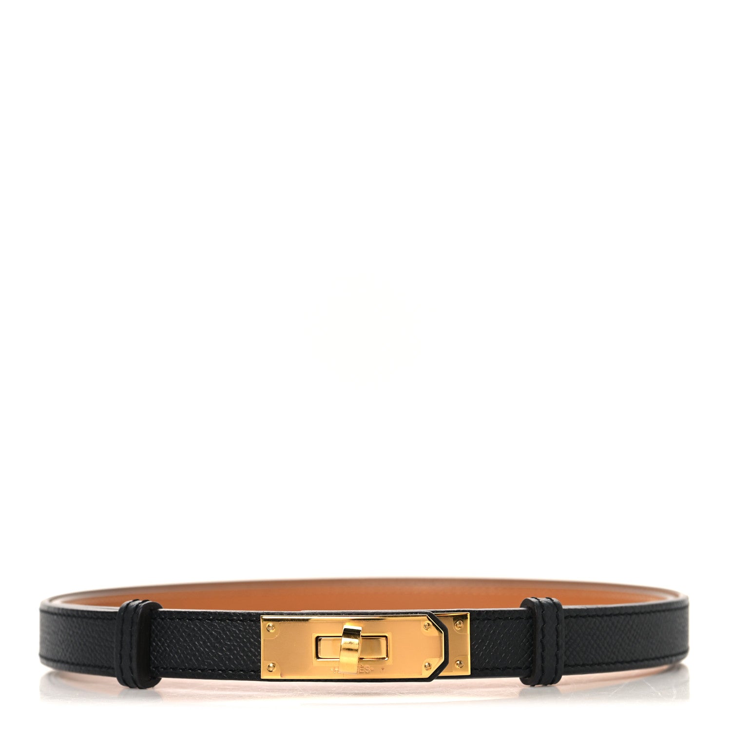 Hermes Epsom Kelly Belt Black 1 of 3