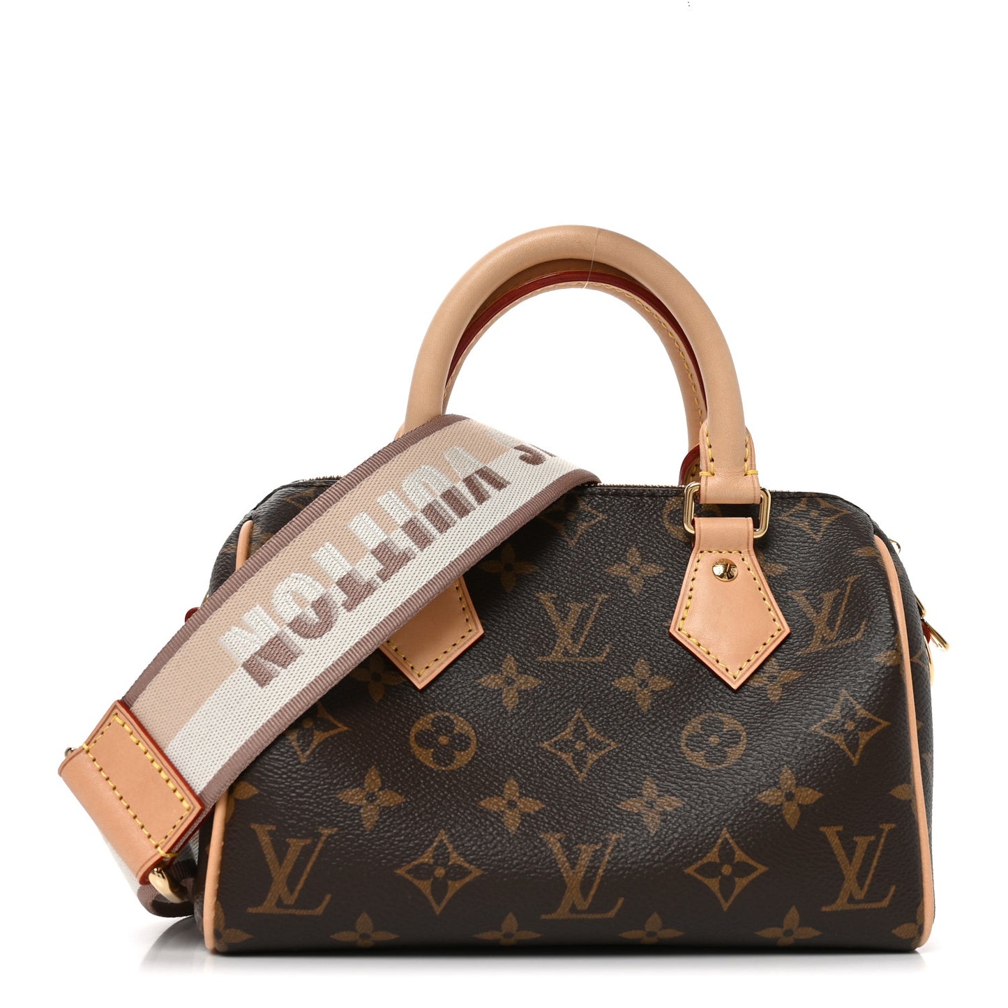 Monogram Speedy Bandouliere 20 Beige