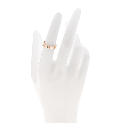 Cartier 18K Pink Gold 3.5mm LOVE Wedding Band Ring 52 6 2 of 4