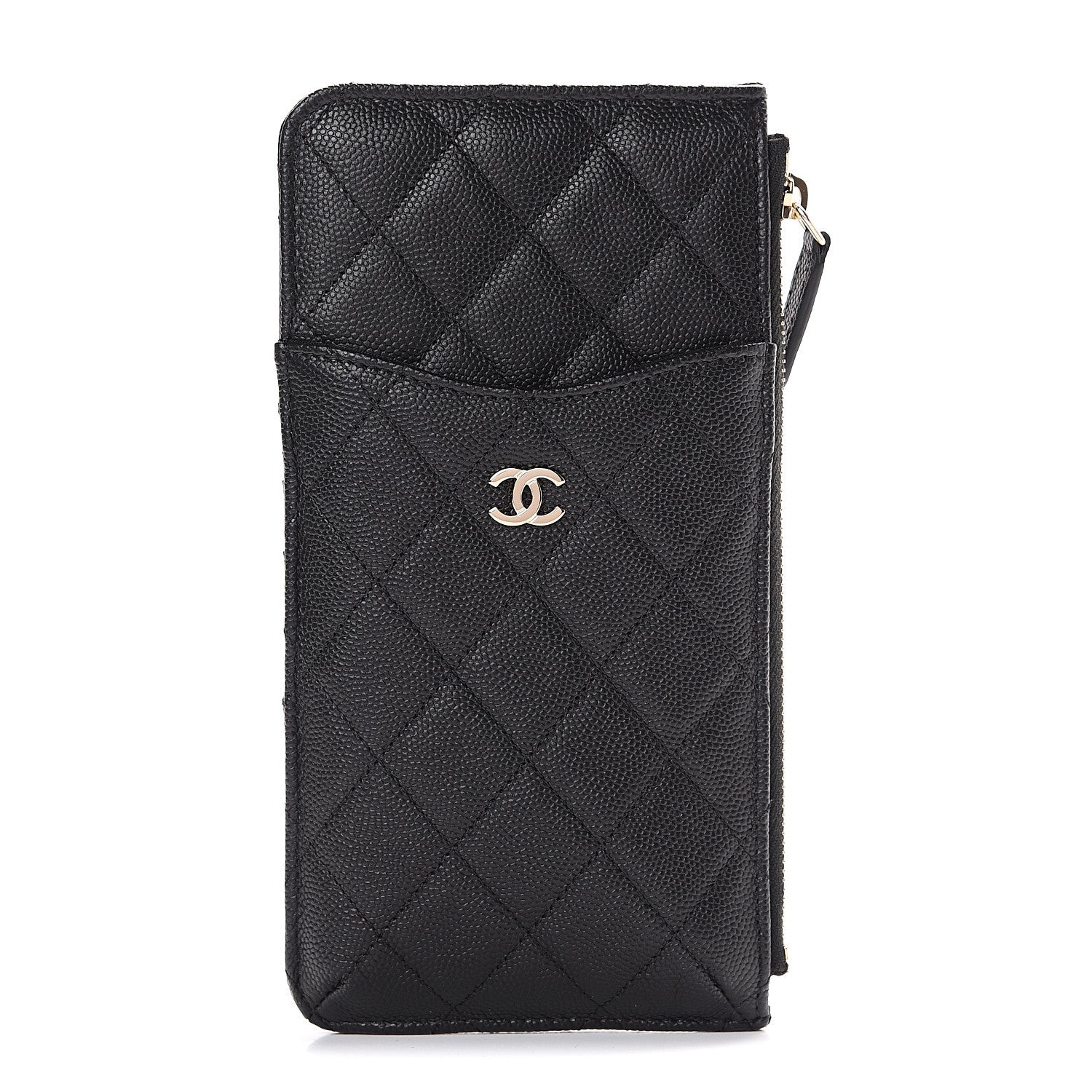 Chanel Caviar Quilted Classic iPhone Pouch Black 1 of 7