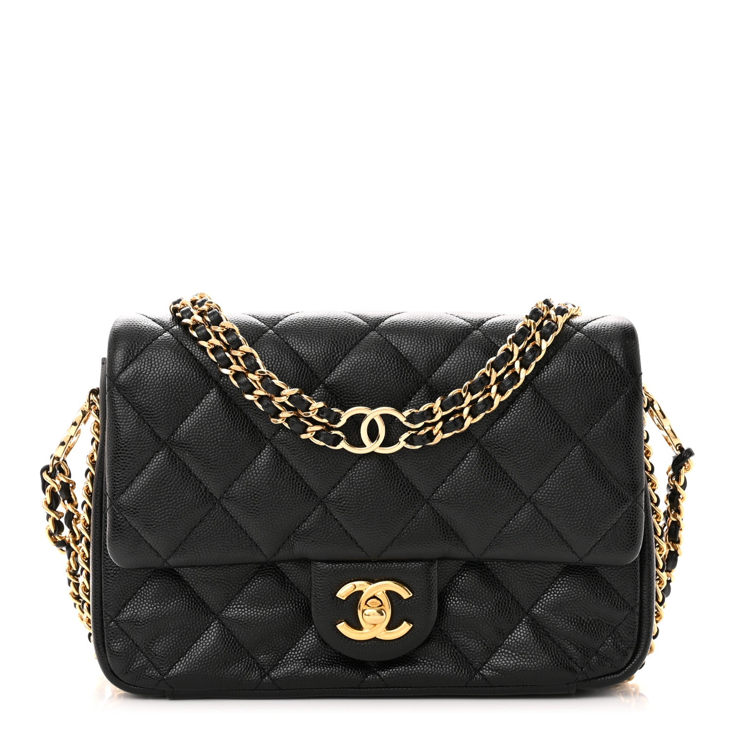 Chanel Caviar Quilted Mini CC You Flap Black 1 of 11