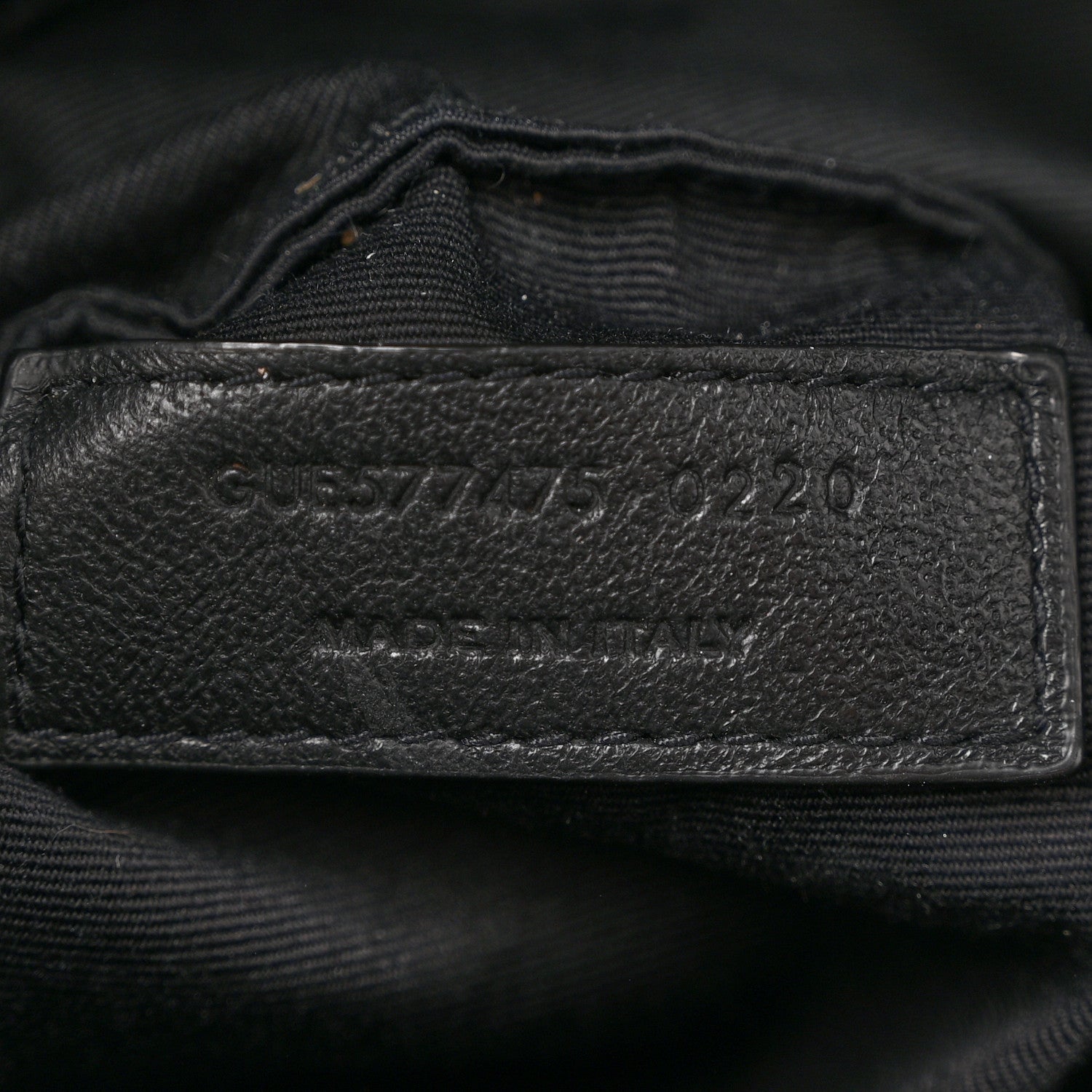 Saint Laurent Lambskin Quilted Monogram Monochrome Medium Loulou Puffer Chain Satchel Black 7 of 12