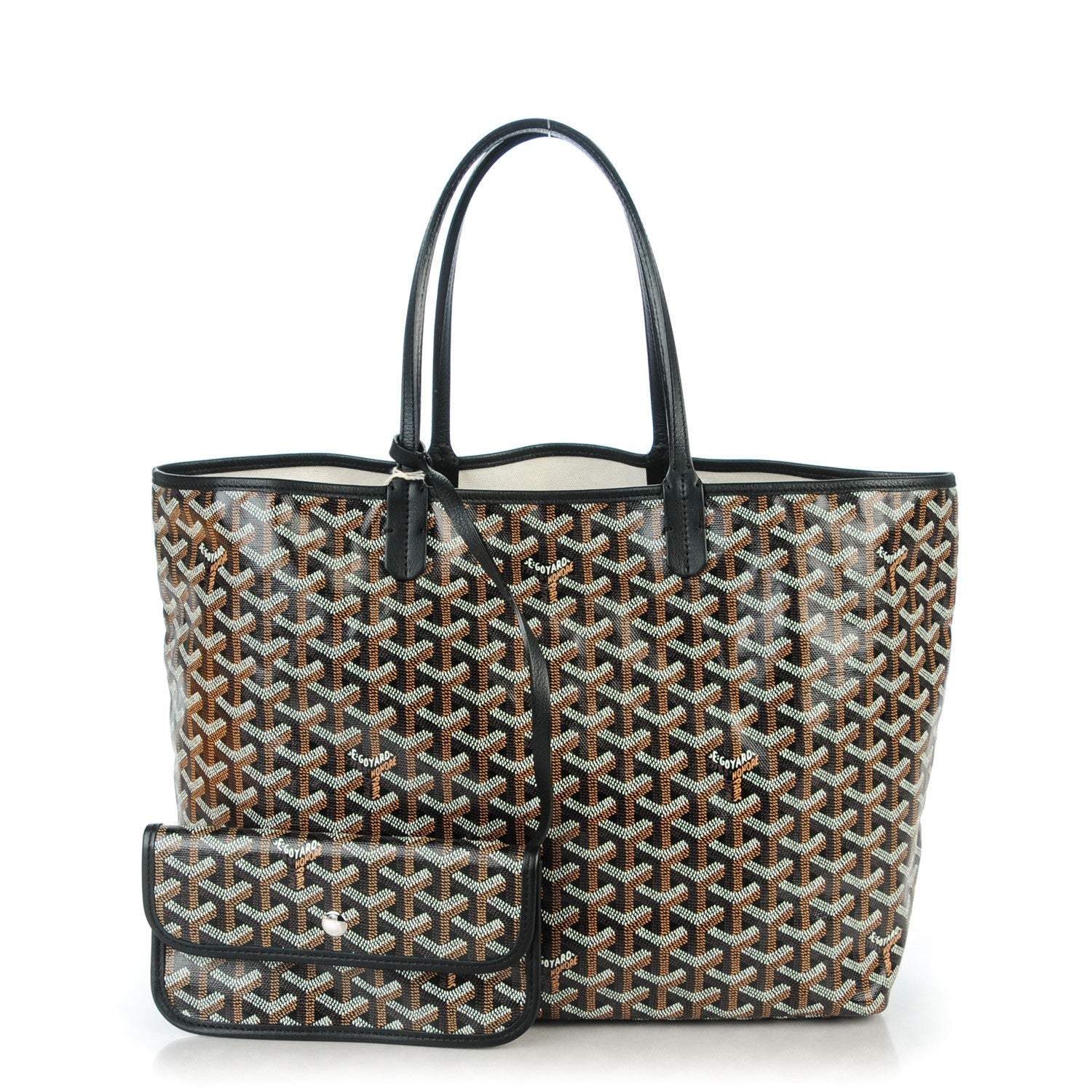 Goyard Goyardine Saint Louis PM Black 1 of 8