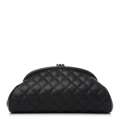 Chanel Caviar Quilted Timeless Clutch Black 1 of 11