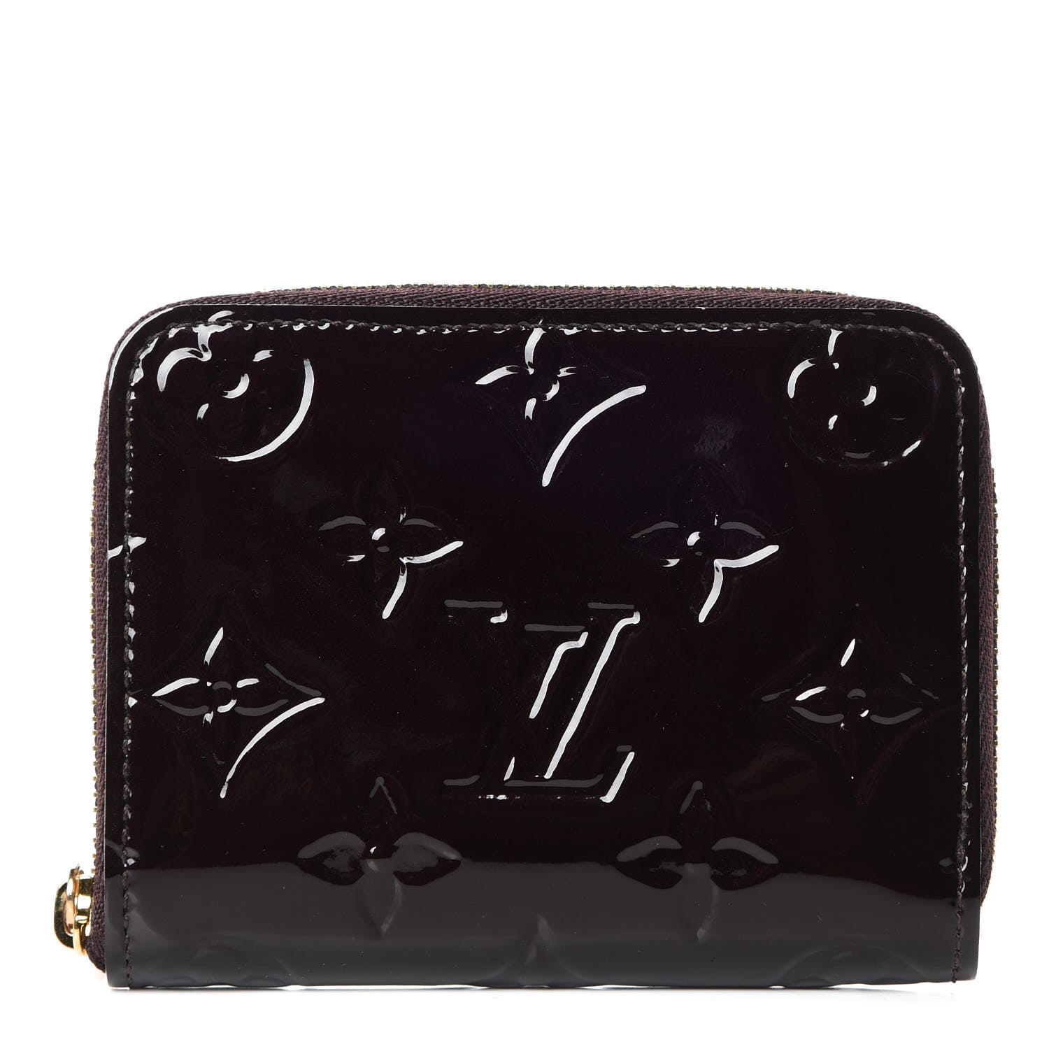 Louis Vuitton Vernis Zippy Coin Purse Wallet Amarante 1 of 7