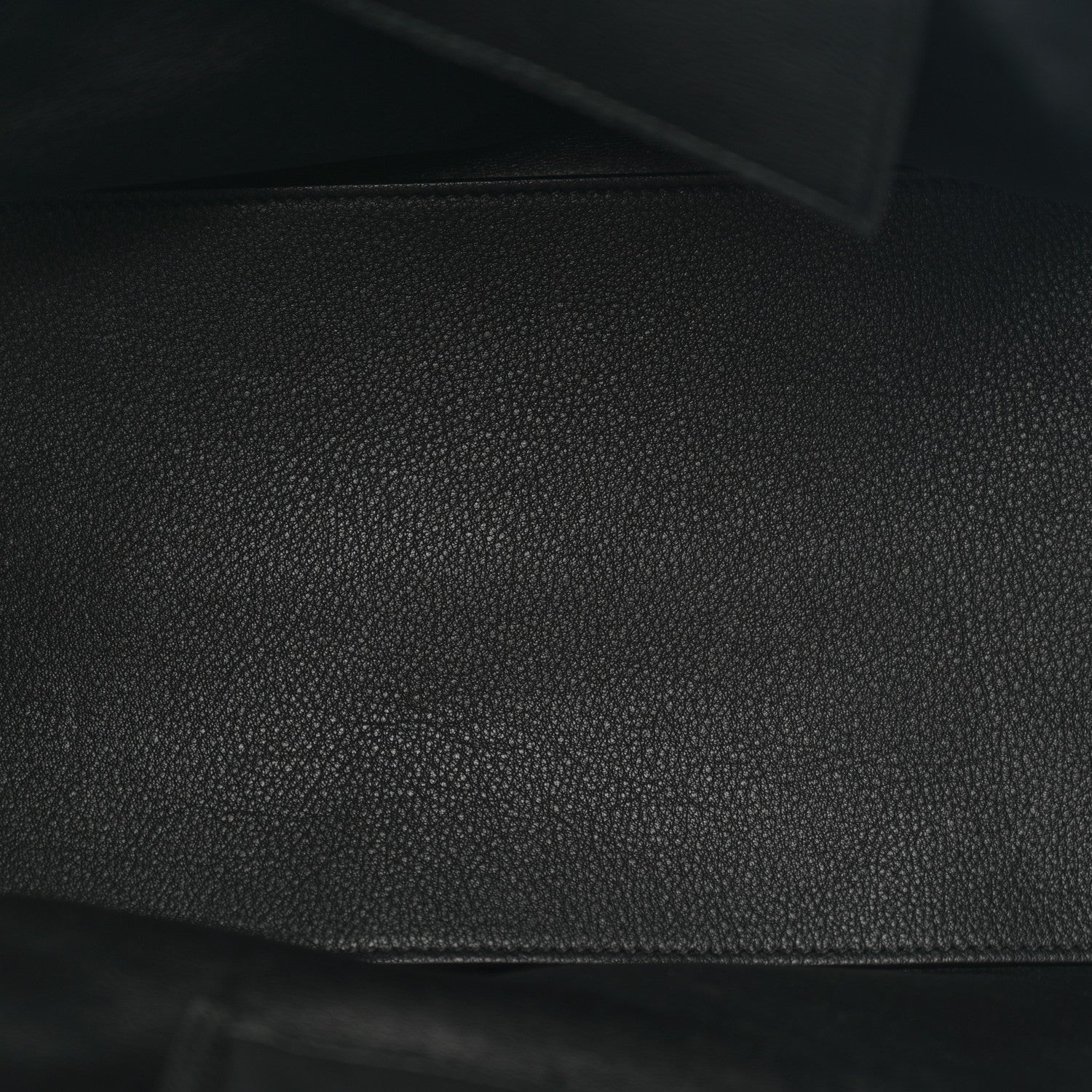 Balenciaga Grained Calfskin Silver Metallic Edge Hardware Papier A4 Tote Black 5 of 14