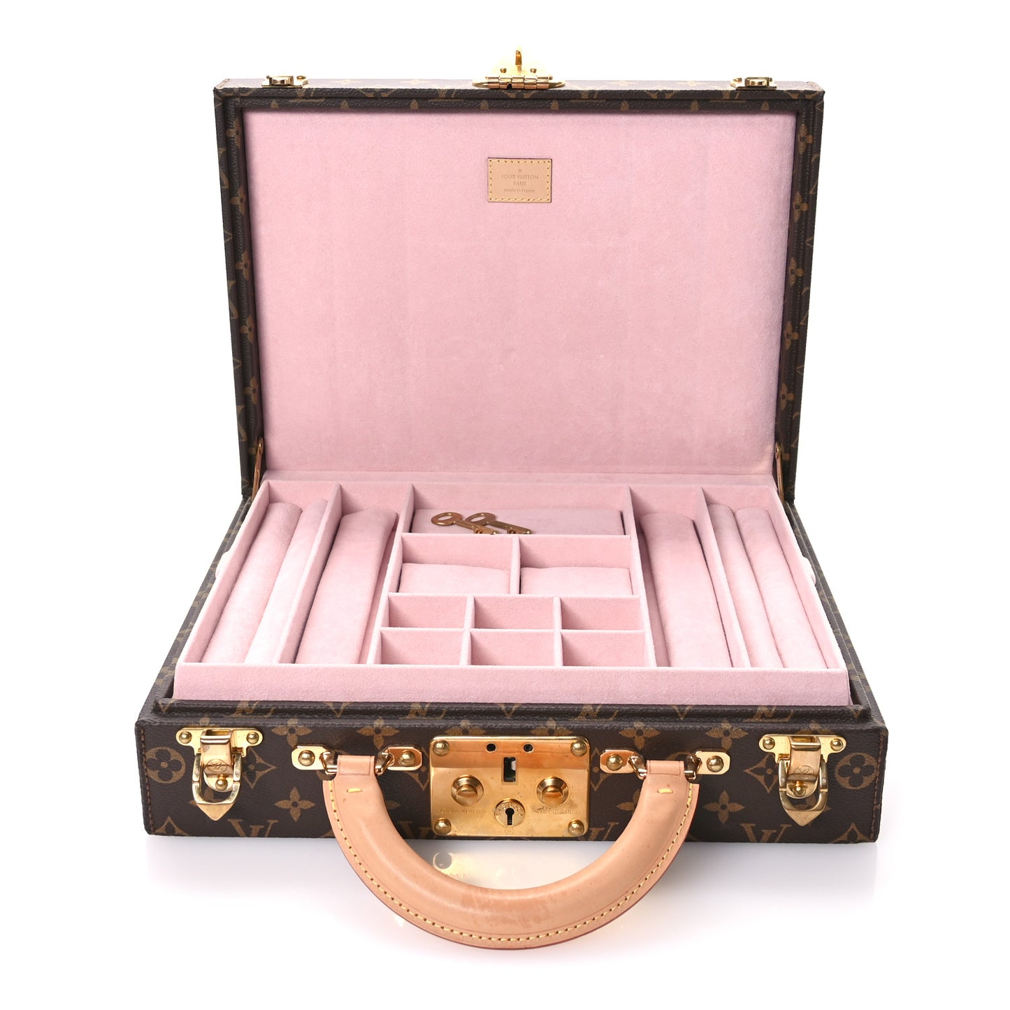 Monogram Boite Bijoux Rose Ballerine