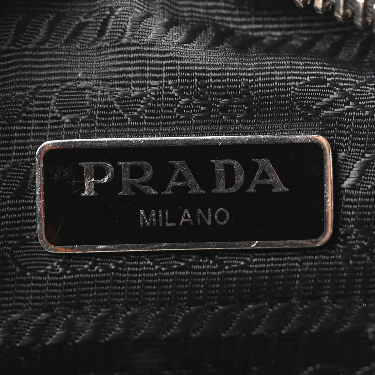 Prada Nylon Re-Edition 2005 Shoulder Bag Black 6 of 11