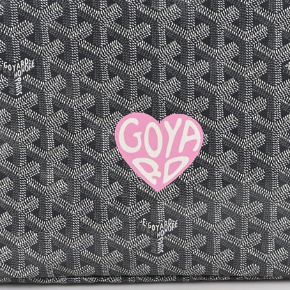 Goyard Goyardine Coeur Boheme Hobo Grey 9 of 11