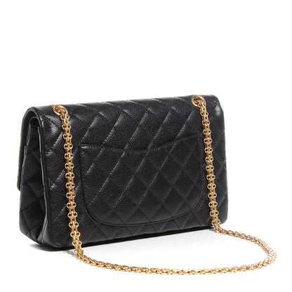 Chanel Caviar Quilted 2.55 Reissue 226 Flap Black 3 of 10
