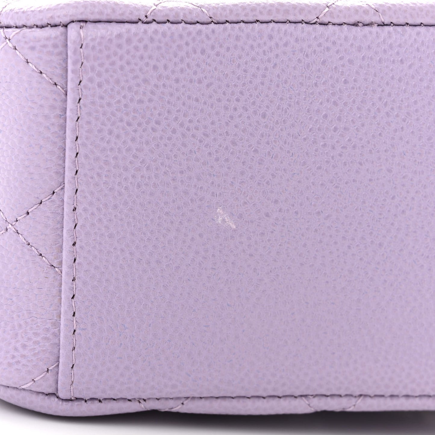 Caviar Quilted CC Mini Classic Backpack Lilac