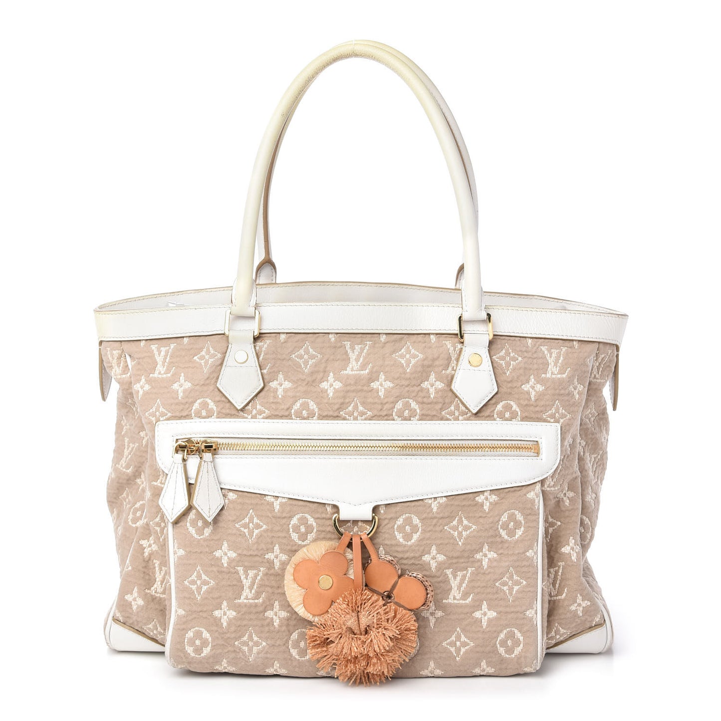 Monogram Sabbia Cabas GM White