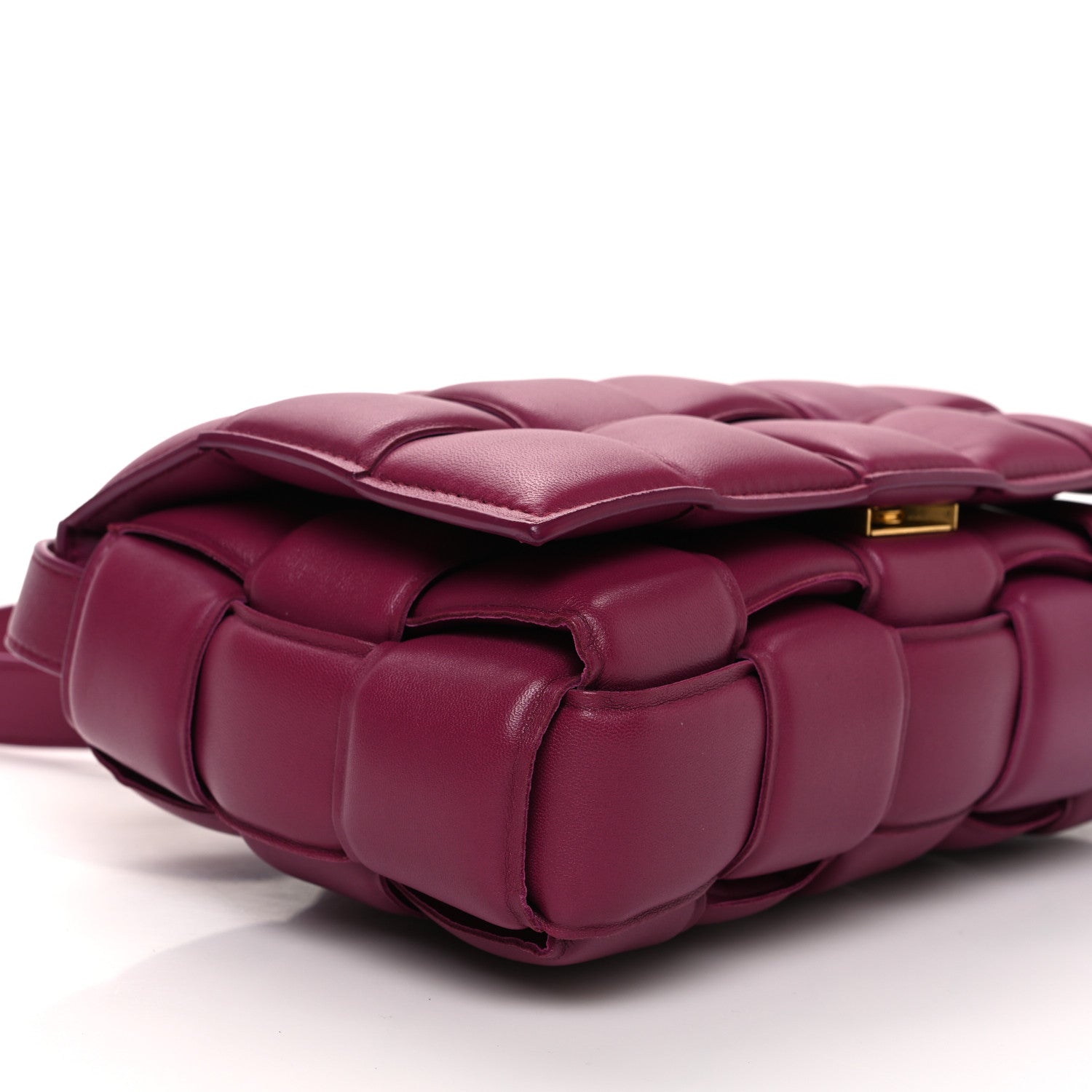 Bottega Veneta Nappa Maxi Intrecciato Padded Cassette Crossbody Bag Cinnabar 10 of 11