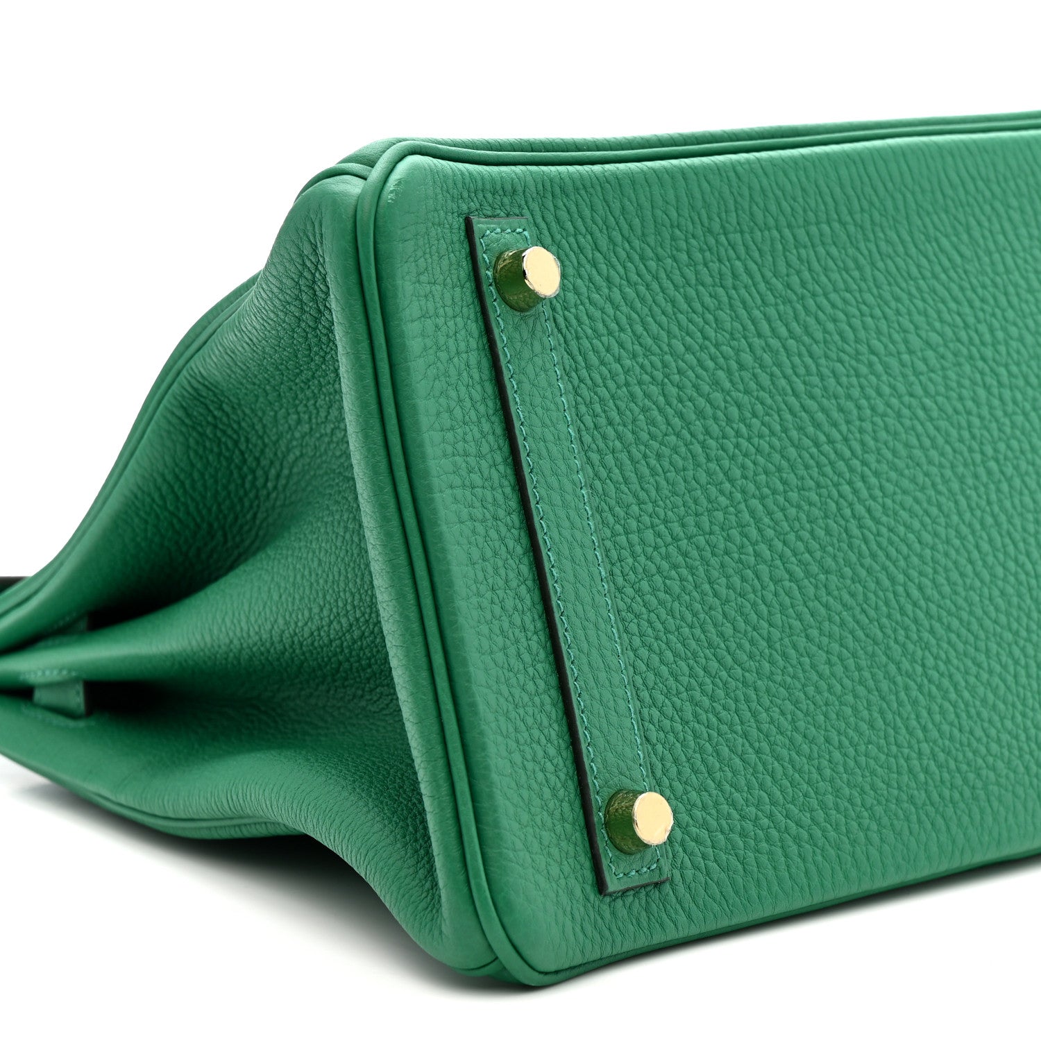 Hermes Togo Birkin 30 Vert Vertigo 9 of 11