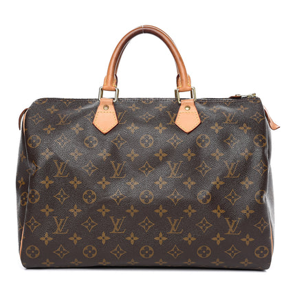 Louis Vuitton Monogram Speedy 35 1 of 12
