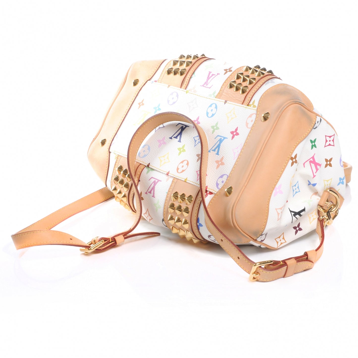 Monogram Multicolor Courtney MM White