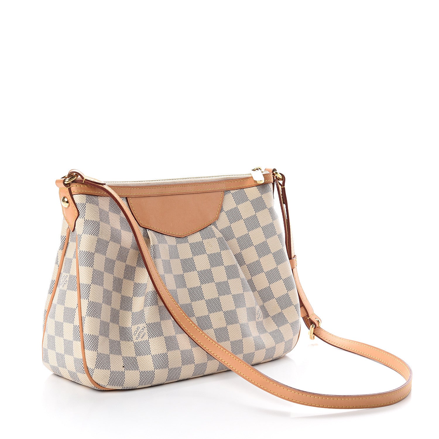 Louis Vuitton Damier Azur Siracusa PM 2 of 8