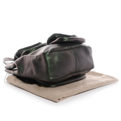 Bottega Veneta Iridescent Scarabee Multi Pocket Tote Bag Green 4 of 8