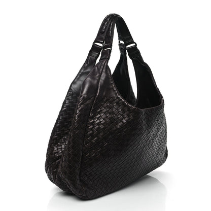 Bottega Veneta Nappa Intrecciato Large Campana Hobo Ebano 3 of 13